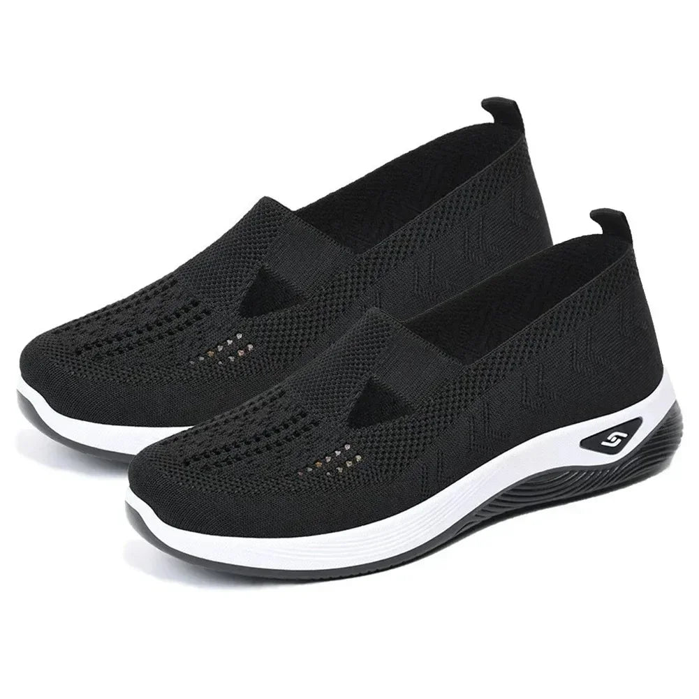 New Summer Women's Barefoot Walking Shoes - Mesh Breathable  Orthopedic  Non - Slip with Arch Support