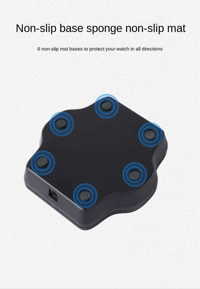 Automatic Watch Winder Rechargeable Mechanical Watches Silent Rotomat for The Watch Rotator Display Single Watch Winding Stands