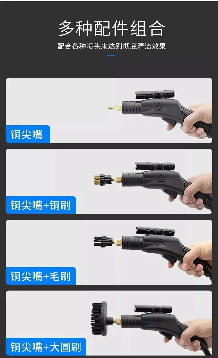 220V Steam Cleaner High Pressure Multi Function Washer for Home Appliances and Cleaning FD