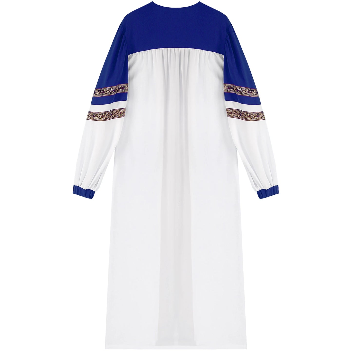 Womens Church Clergy Loose Choir Robe Dress Priest Preacher Dresses Baptism Confirmation Officiant Costume Praise Worship Dress