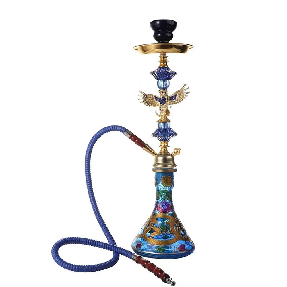 New Hookah Shisha Smoking Pipe Eagle Mid-Shaft Ceramic Tobacco Bowl Water Pipes Smoking Grass Shisha Кальян Accessories