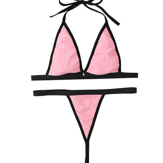 2024 Bathing Suit Women Micro Bikini Sexy Swimsuit Female Swimwear Bikini Set Brazilian Biquini Thong Swimming Suits Beachwear