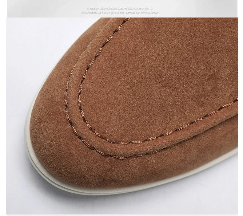 Men Casual Shoes Formal Man Loafers Leisure Walk Tassel Moccasins Italian Breathable Slip on Male Boat Shoes