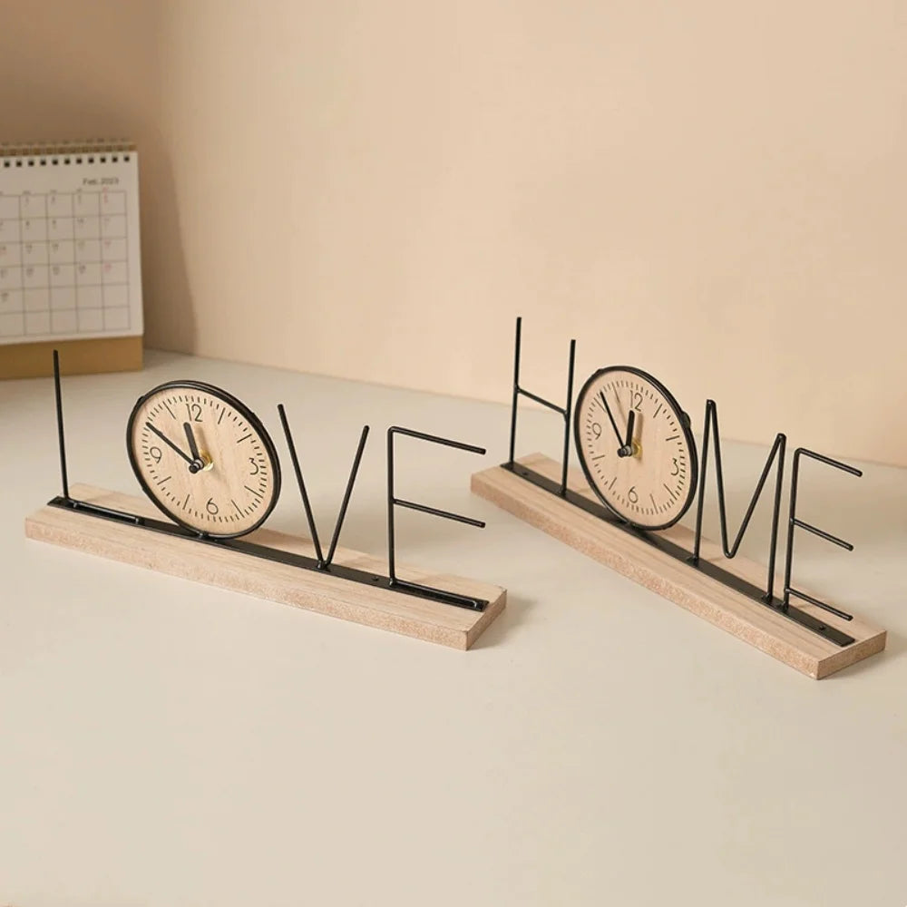 European Creative TV Cabinet Decoration Furniture Home Living Room Bedroom Entrance Wine Cabinet Office Desktop Clock Arrangeme