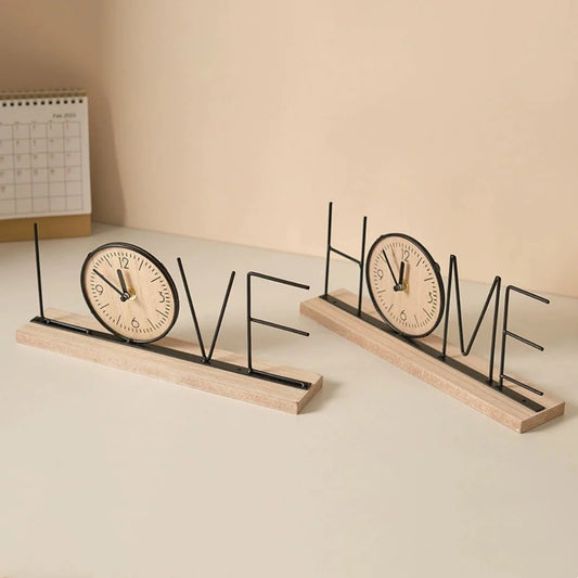 European Creative TV Cabinet Decoration Furniture Home Living Room Bedroom Entrance Wine Cabinet Office Desktop Clock Arrangeme