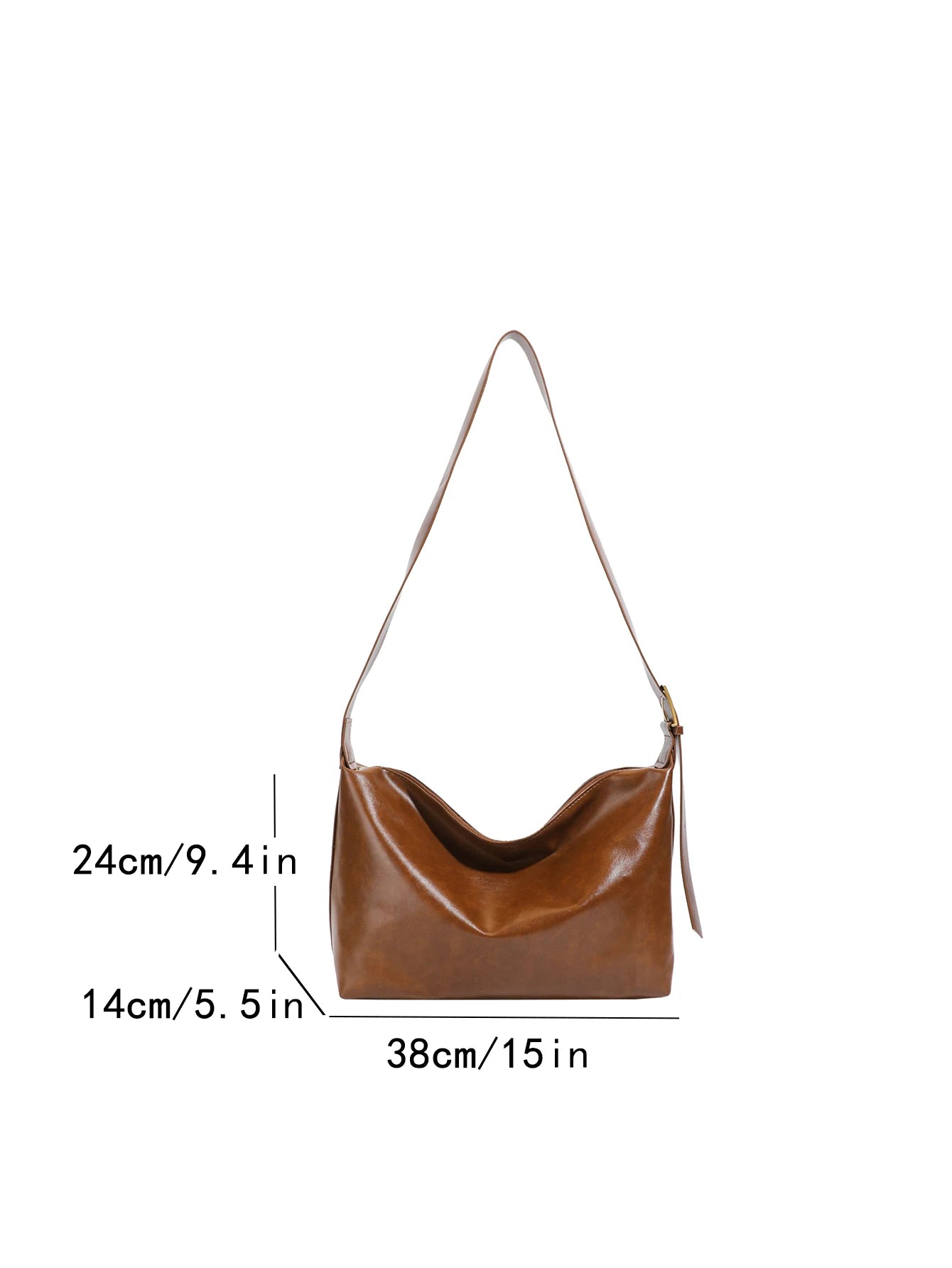 Crossbody Bags for Women Large Capacity Simple Design Handbags Solid Shoulder Bags Female Casual Travel Shopping Commuting Totes