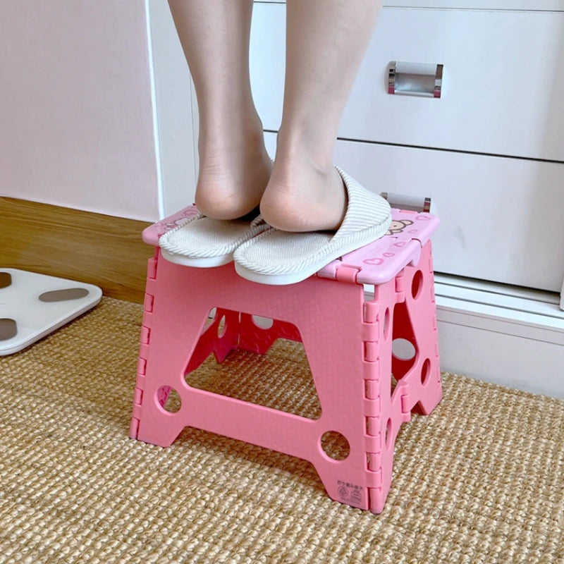 Office Space Saving Furniture Nordic Stool Bedroom Stool Kids Anti Slip Portable Taburete Para Sala De Estar Home Decoration