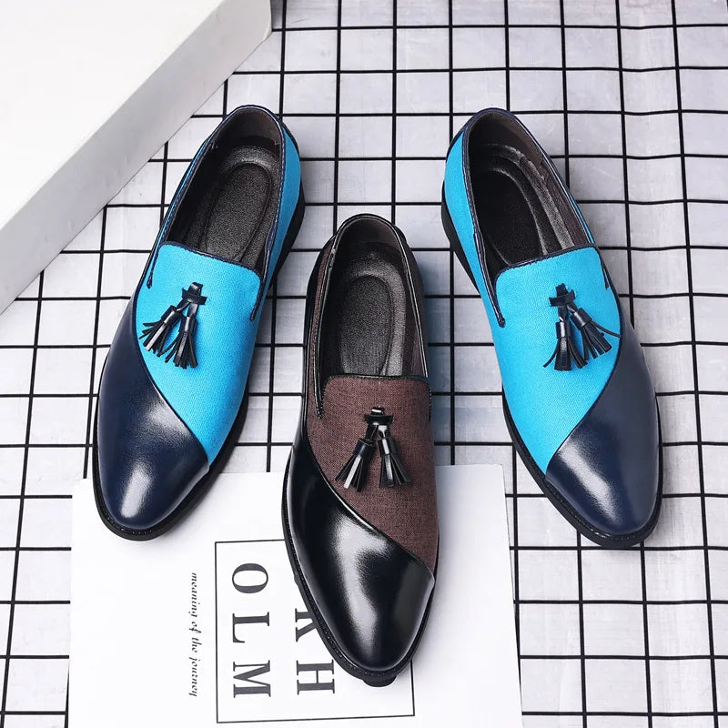 Men's Formal Shoes Versatile Men Shoes British Style Business Shoes Fashion Casual Men Loafers 2025 Trend Zapatos Para Hombres