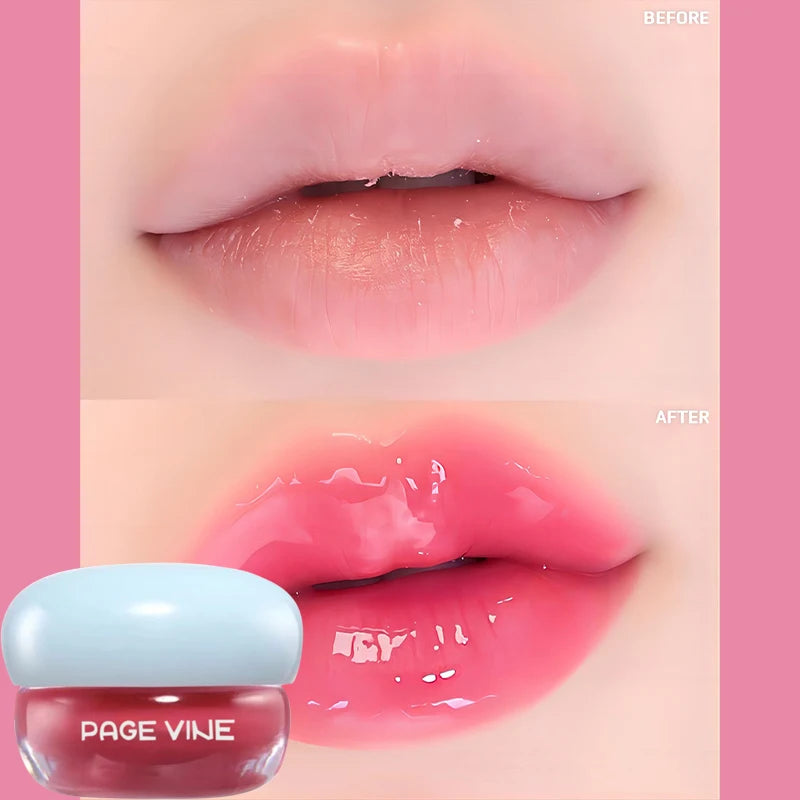 Non-sticky Lip Glosses Mirror Liquid Lipstick Moisturizing Lasting Jelly Clear Lip Gloss Plumping Balm Oil Lip Tint New Cosmetic