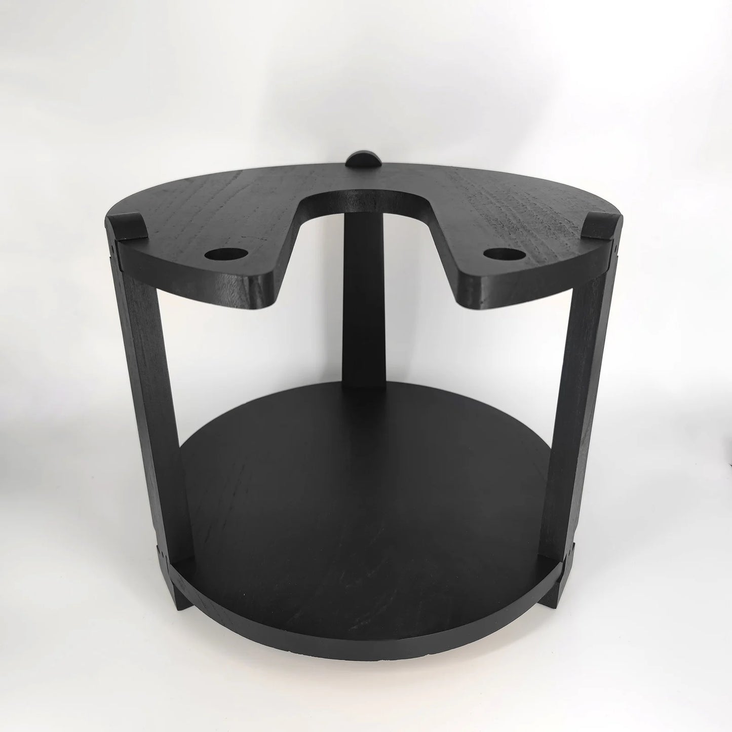 Shisha Stand Portable Wooden Hookah Table Holder Station With Wheels Rolling for Vase protection Hose Clamp Nargile Accessories