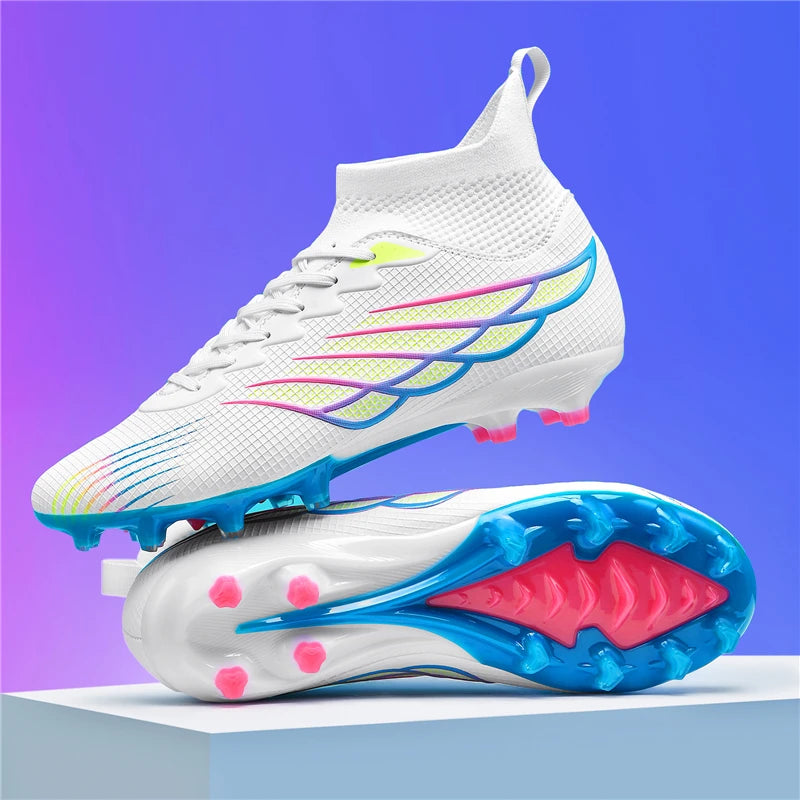Professional Football Boots Man  Outdoor Sports Sneakers Soccer Shoes Adult's Society Football Cleat Ultralight Training Soccer