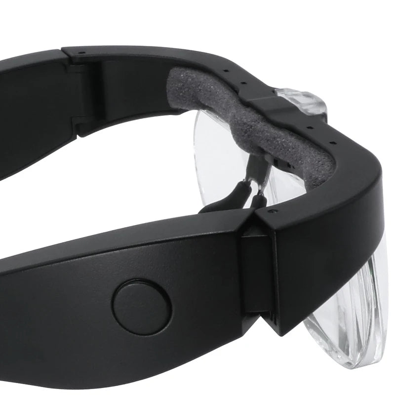 Magnifying Glasses Magnifier1.5X 2.5X 3.5X 5.0X USB Rechargeable With LED Light For Reading Jewelers Watchmaker Repair Wearing