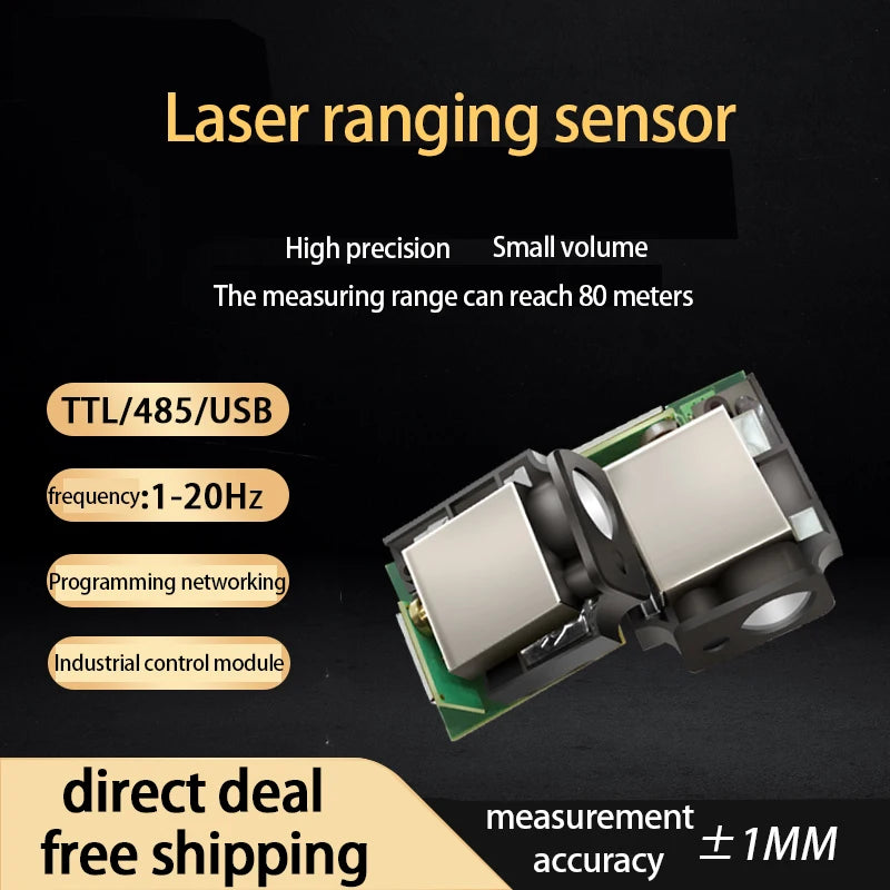 Laser Distance Sensor Infrared Lidar Displacement Module Distance Sensor Module Electronic Competition Laser Distance Sensor In
