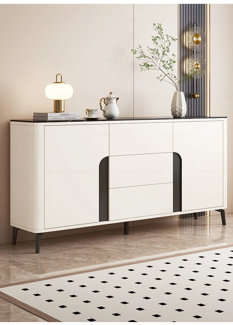 Italian Trendy Living Room Cabinets Luxury Elegant Modern Nordic Storage Cabinet Exquisite Glamour Vetrina Soggiorno Furniture