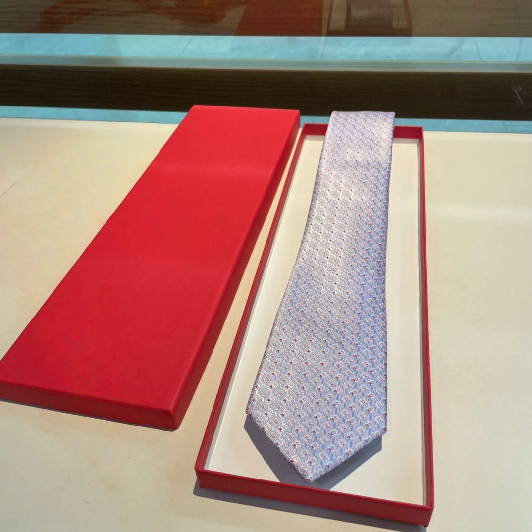 Luxury Brand Handmade Men's Neck Ties 100% Silk Ties Twill F Style High-End Business Formal Bows Ties Holiday Christmas Gifts