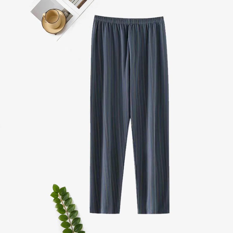 Pajama Pants Men's Spring and Autumn Loose Casual Trousers Home Pants Men's Home Pants Can Be Worn Outside