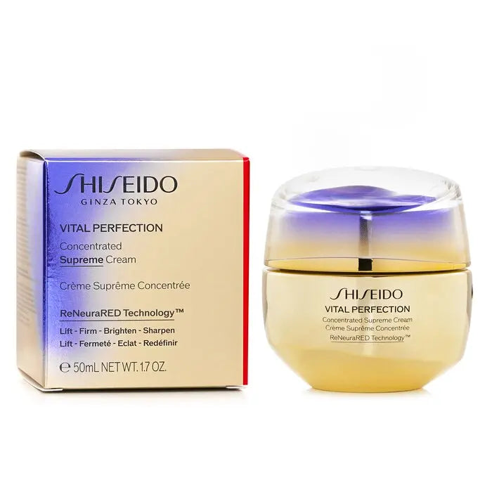 SHISEIDO Vital Perfection Cream SPF 30 (15ml/50ml), for Normal to Dry Skin - Visibly Lifts & Firms, Original Japanese Skin Cares