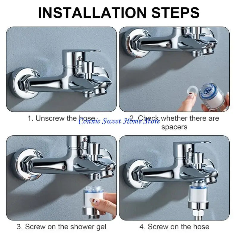 LXAF Household Electric Water Heater Inlet Filter Strong Dirt Filter Water Outlet Purifiers Tap Water Filter Accessories