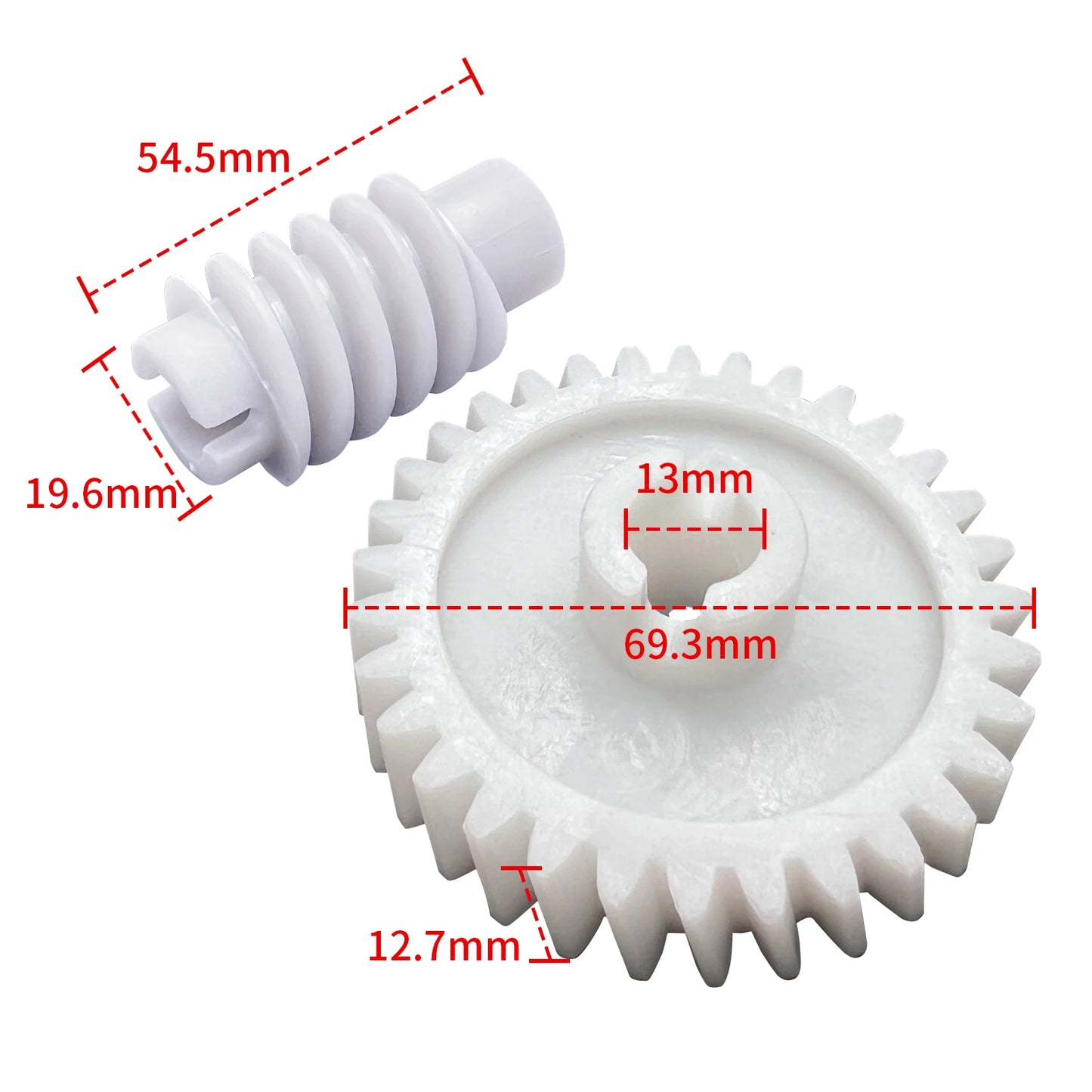 For Liftmaster Series 41A2817 Gear 32 Teethes 41C4220A Garage Door Opener Drive Gear Replacement Parts