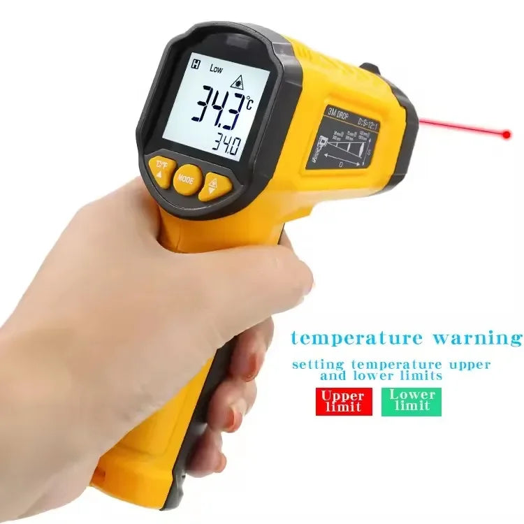 Digital Infrared Thermometer Laser termometro Pyrometer Gun Non-Contact Laser Temperature Meter gauge Tools -50~600℃