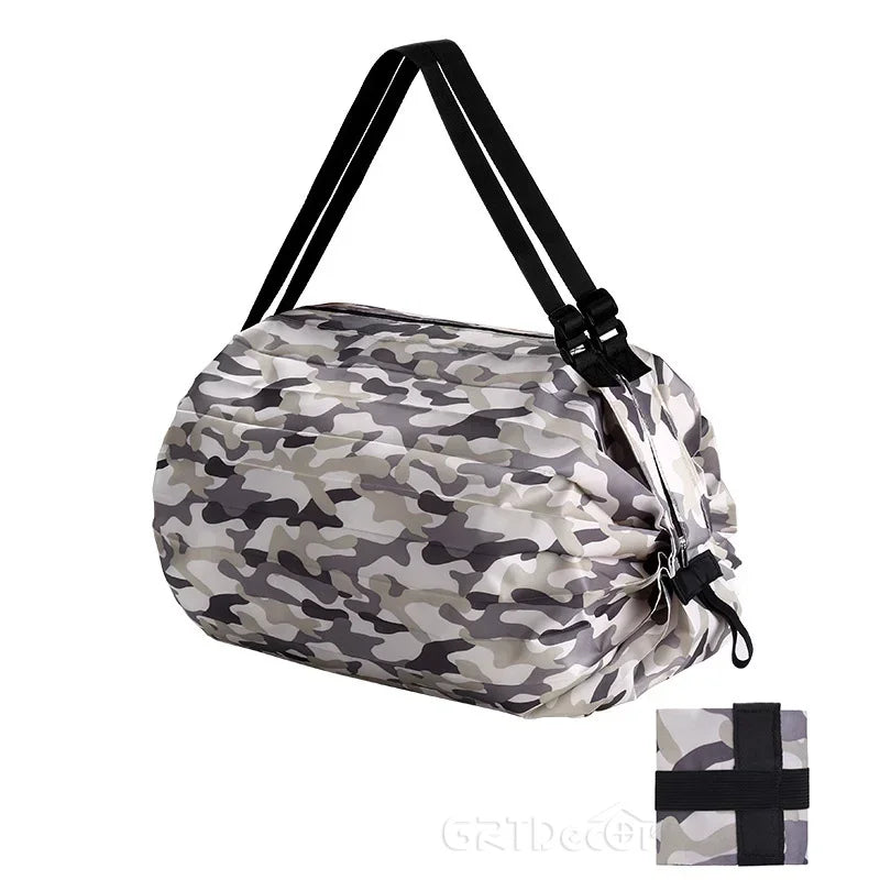 Women Shopper Bag Japanese Large Folding Tote Bag Travel Organizer Eco Shopping Bags Lady Market Bag Mujer Foldable Pouch Bolsos