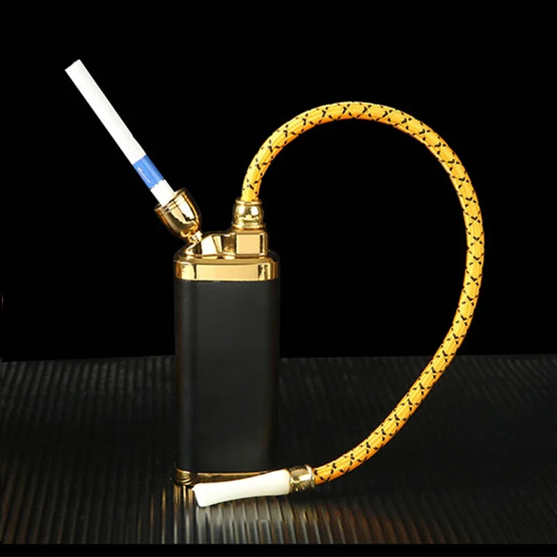 Mini Metal Shisha Hookah Portable Hookah Shisha Healthy Tobacco Filter Handheld Smoking Pipes Microfilter Smoking Accessories