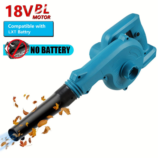 Cordless Leaf Blower Electric Air Blower Cordless Garden Tools For 18V Makita Lithium Battery 2 In 1 Handheld Dust Removal Fan