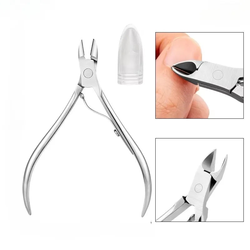 Small Cuticle Nail Nipper Clipper Professional Nail Art Manicure Pedicure Care Trim Plier Cutter Beauty Scissors Tools