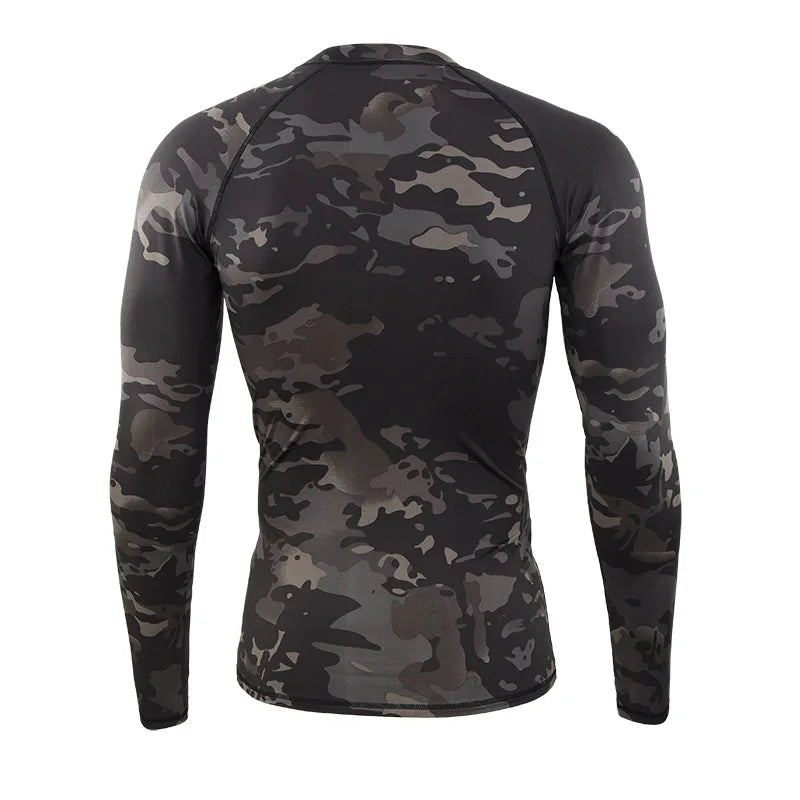 Thermal Underwear Men Winter Fleece Warm Tights Compression Quick Drying Thermo Lingerie Set Long Johns Man Camouflage Clothing
