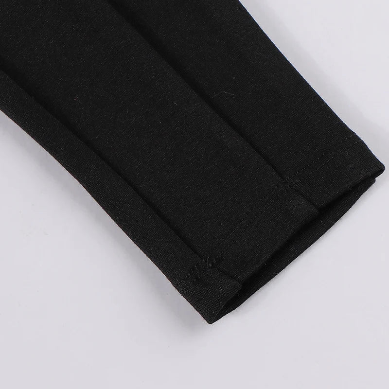 Boys long pants black all seasons trouser high elasticity waistband fashion pants summer kid clothes pants front zipper opening
