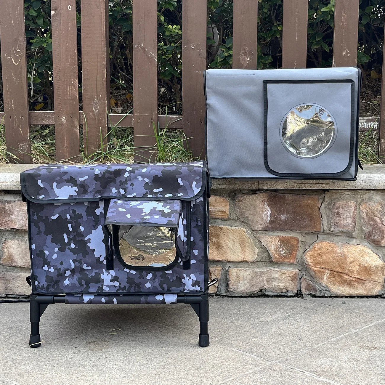 Cat litter Outdoor heating and insulation Cat litter Foldable  cage  delivery room Pet house Universal in all seasons