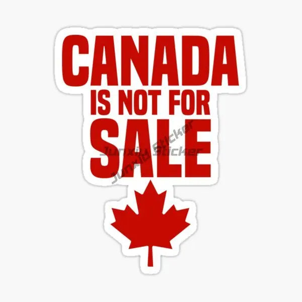 Canada Flag Map Maple Leaves Creative PVC Sticker for Decorate Car Bicycle Motorcycle Window Fridge Wall Decal Accessorie