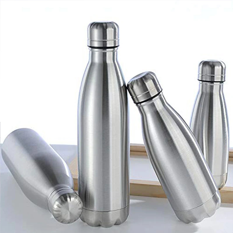 Insulated Sports Water Bottle Portable Vakuumflaska Drink Bottle Cool Water Bottle Sport Cycling Kettle Drinkware