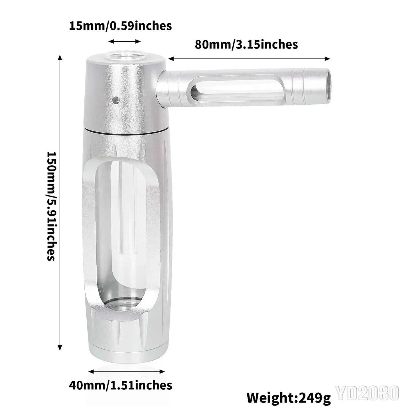 High Quality Shisha Water Pipes Smoking Grass Hookah Set with Chicha Tobacco Bowl Portable Курительная Трубка Gadgets for Men
