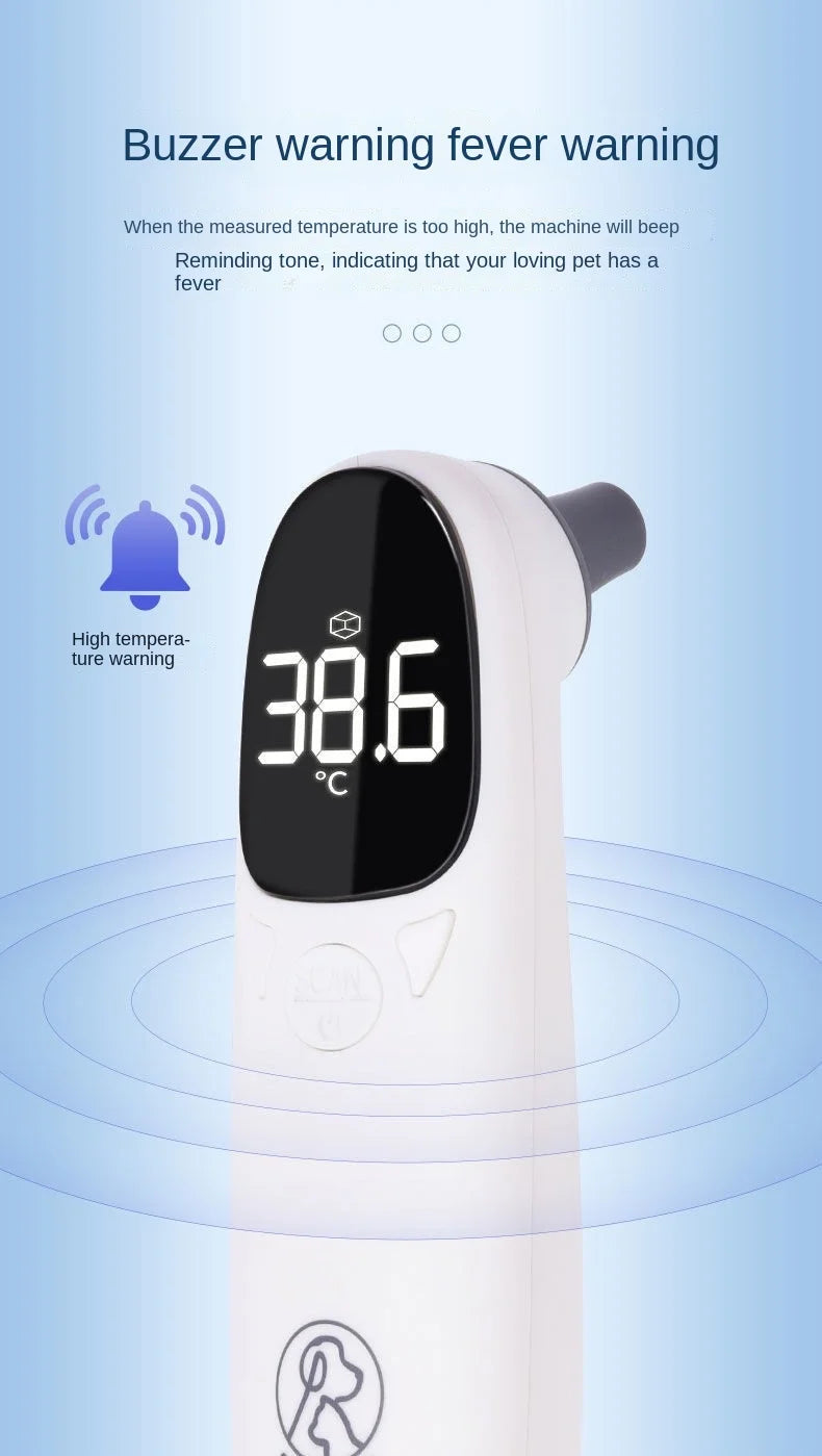 Animal Temperature Measuring Instrument Veterinary Thermometer Pet Infrared Non-contact Electronic For Dog Cattle Sheep Cats