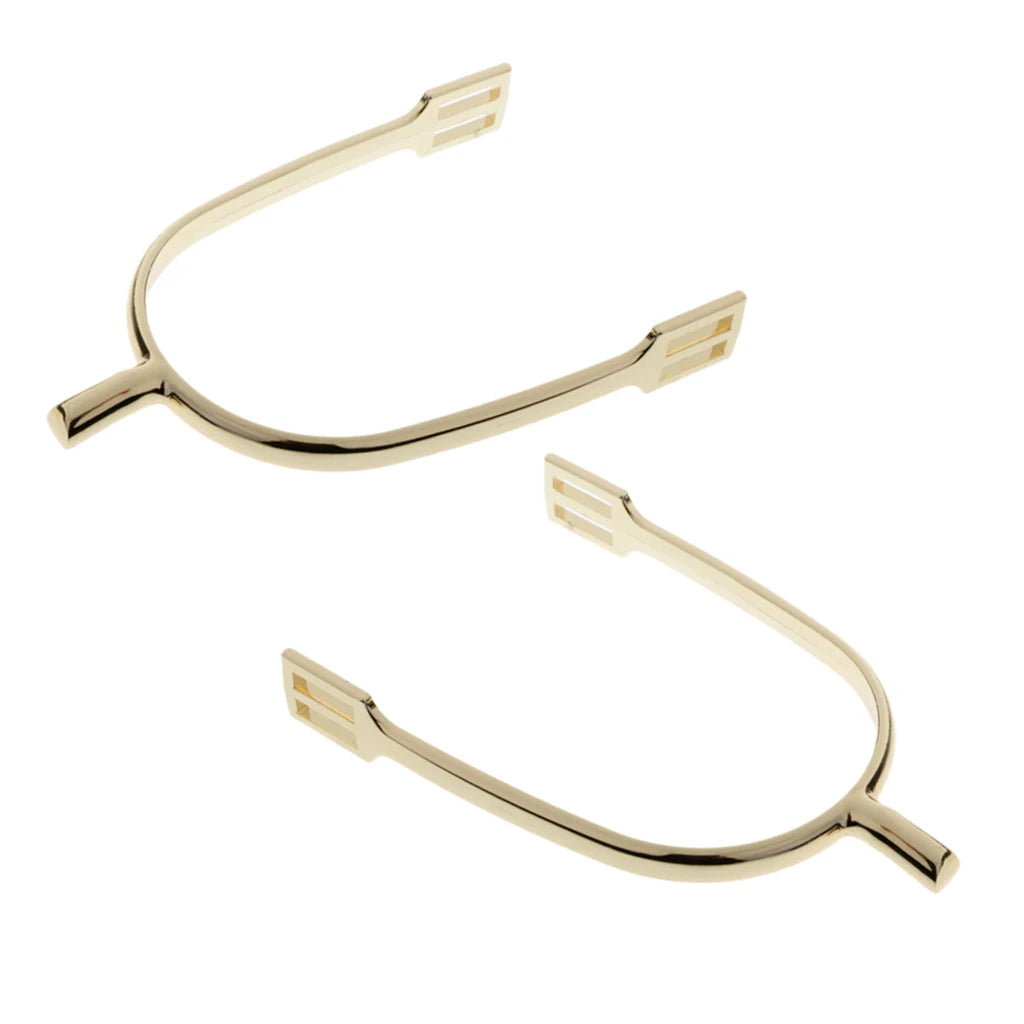 1Pair Zinc Alloy Horse Spurs Horse Riding Equestrian Training Spur for Riding Boots Outdoor Equestrian Sports Accessories