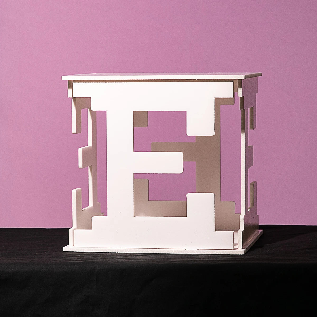 BABY Blocks Baby Shower Decoration Hollow Baby Cubes Balloon Filling Boxes Foam Board One 1st Birthday Party Decor