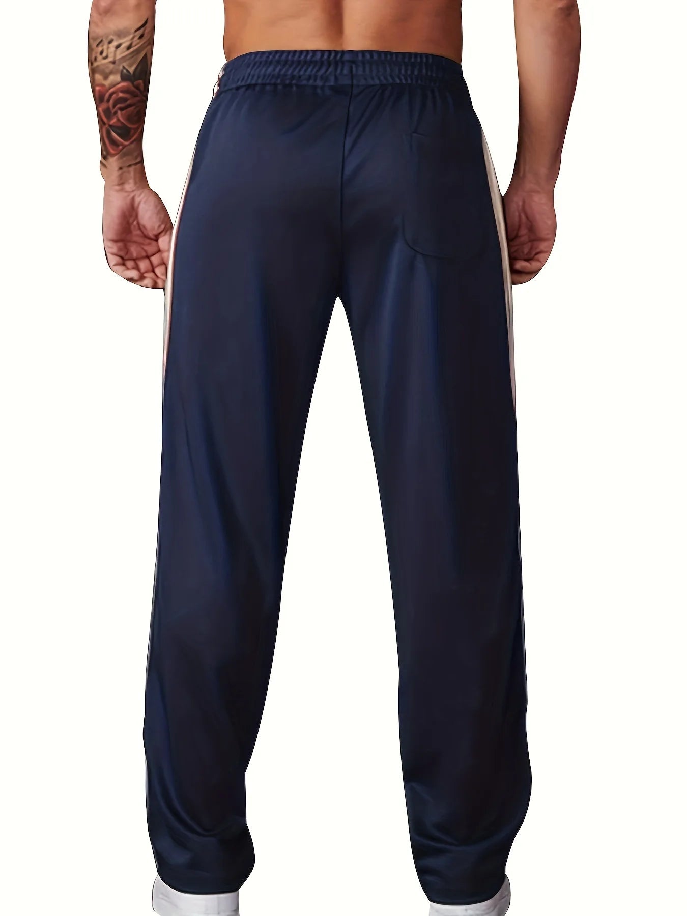 2025 New Summer Men's Casual Sports Pants Gym Workout Joggers Running Trousers for Men Waist Lightweight Quick Dry
