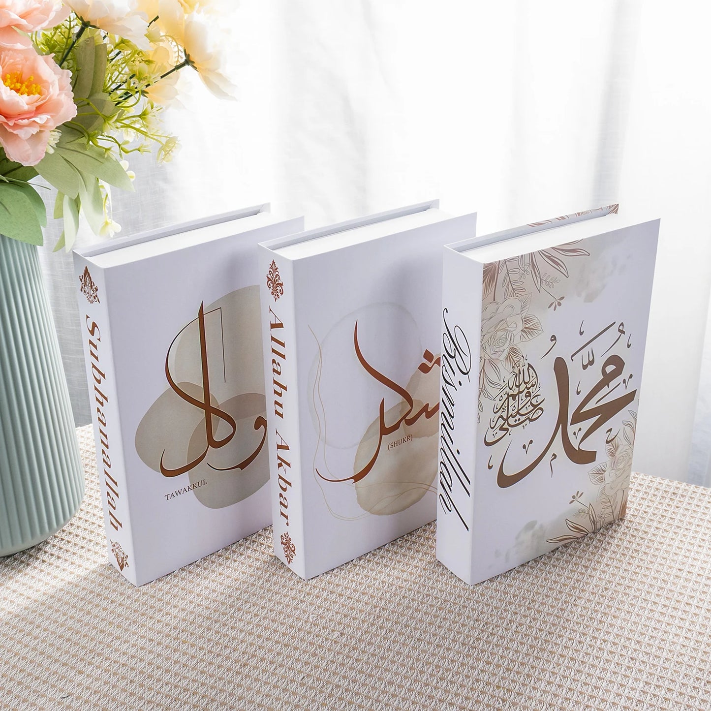 Islamic Serie Fake Book Decoration Coffee Table Decoration Living Room Fashion Prop Books Home Decoration Model Room Accessories