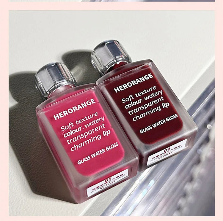 Moisturizing Plump Lips Mirror Effect Lip Color Non Greasy Texture Liquid Lip Pigment Not Easy To Stick Lightly Lip Glaze