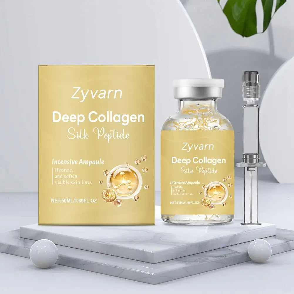 Multi Effect Care Ampoule Essence Collagen Silk Peptide Skin Brightening Essence Moisturizing & Repairing Essence Skin Care