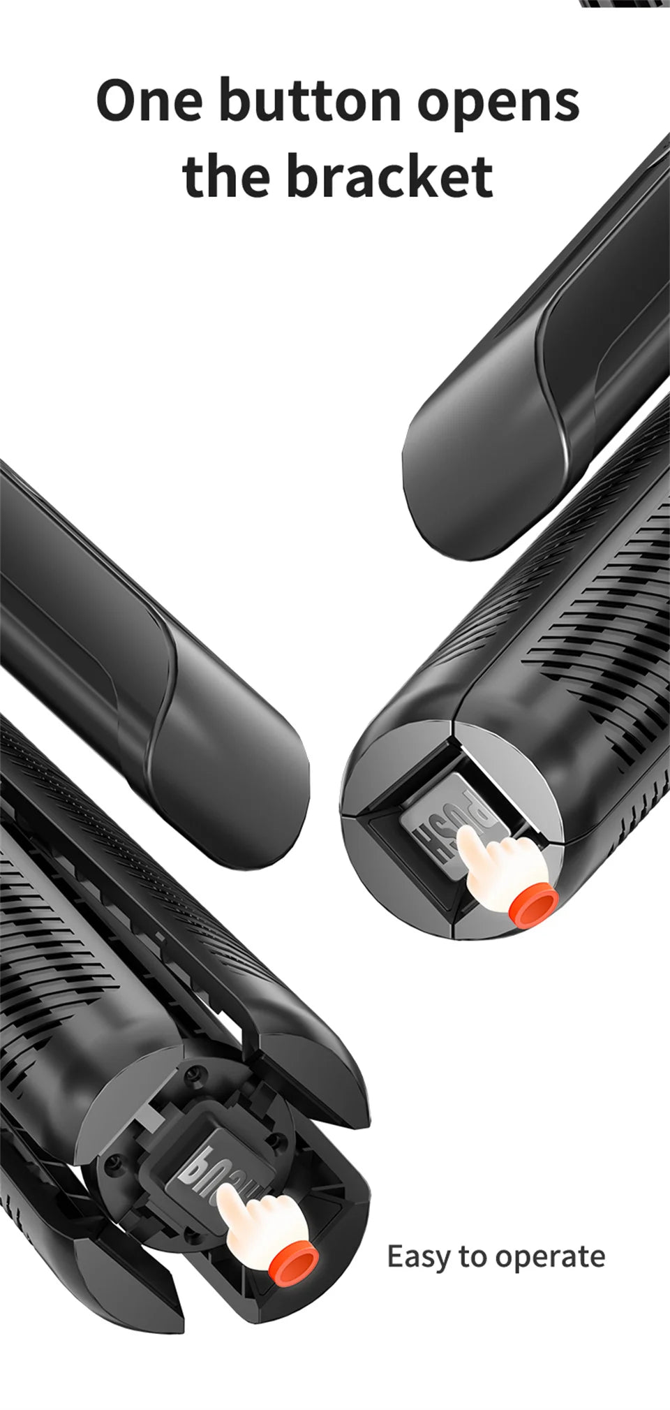 Gimbal Stabilizer With Bluetooth Remote 5 in 1 Smartphone Selfie Stick Intelligent AI Follow-Up Anti Shake Pan Tilt Tripod