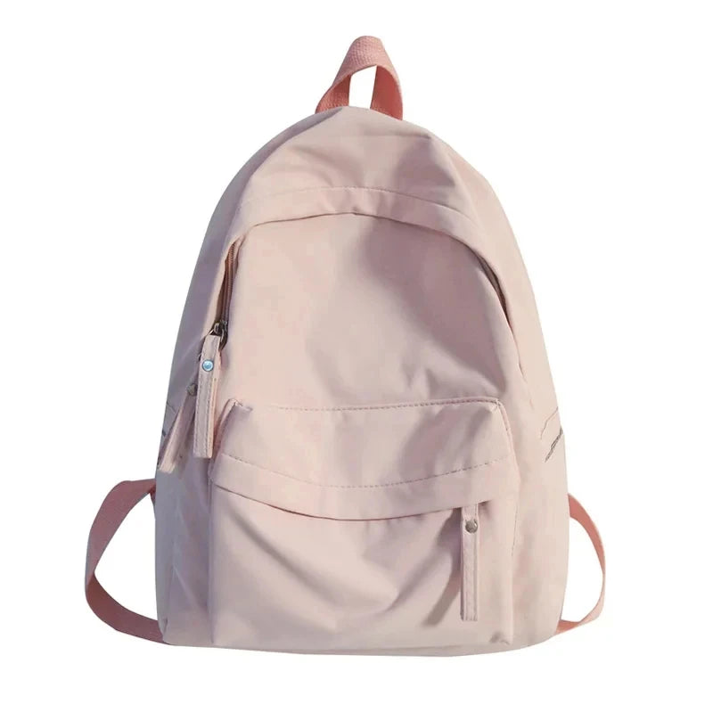 Fashion Canvas Backpack for Women Anti-theft School Shoulder Bag for Teenage Girls New Style Female School Backpack