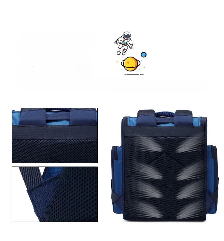 Kids Backpack Children School Bags for Boys Girl Astronaut School Backpack Waterproof Primary Student Book Bag Mochila Infantil