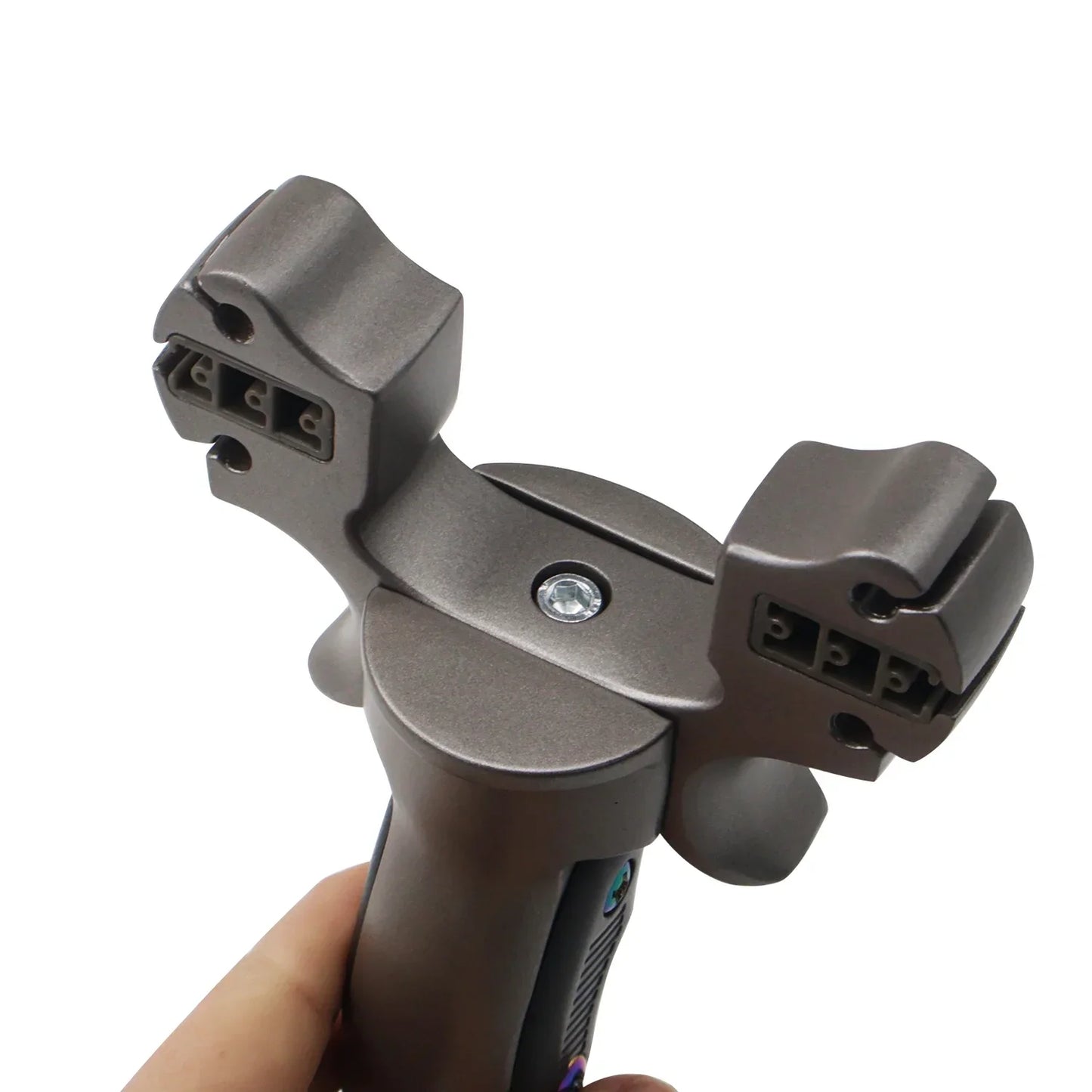 High-quality Aluminum Alloy Slingshot With Multi-functional Elastic Bands Suitable For Outdoor Hunting and Shooting