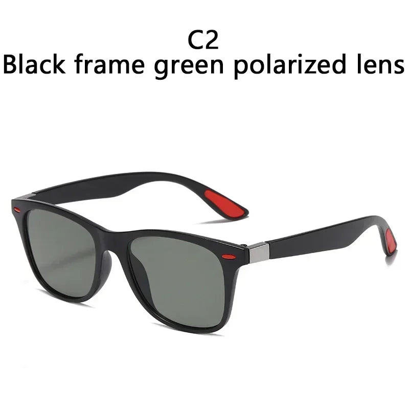 Polarized Classic Sunglasses Men Women Brand Design Driving Square Frame Sun Glasses Male Goggle UV400 Gafas De Sol