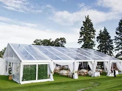 Durable Frame Tents for Concerts, Weddings, Outdoor Events Accommodate 200-1000 People
