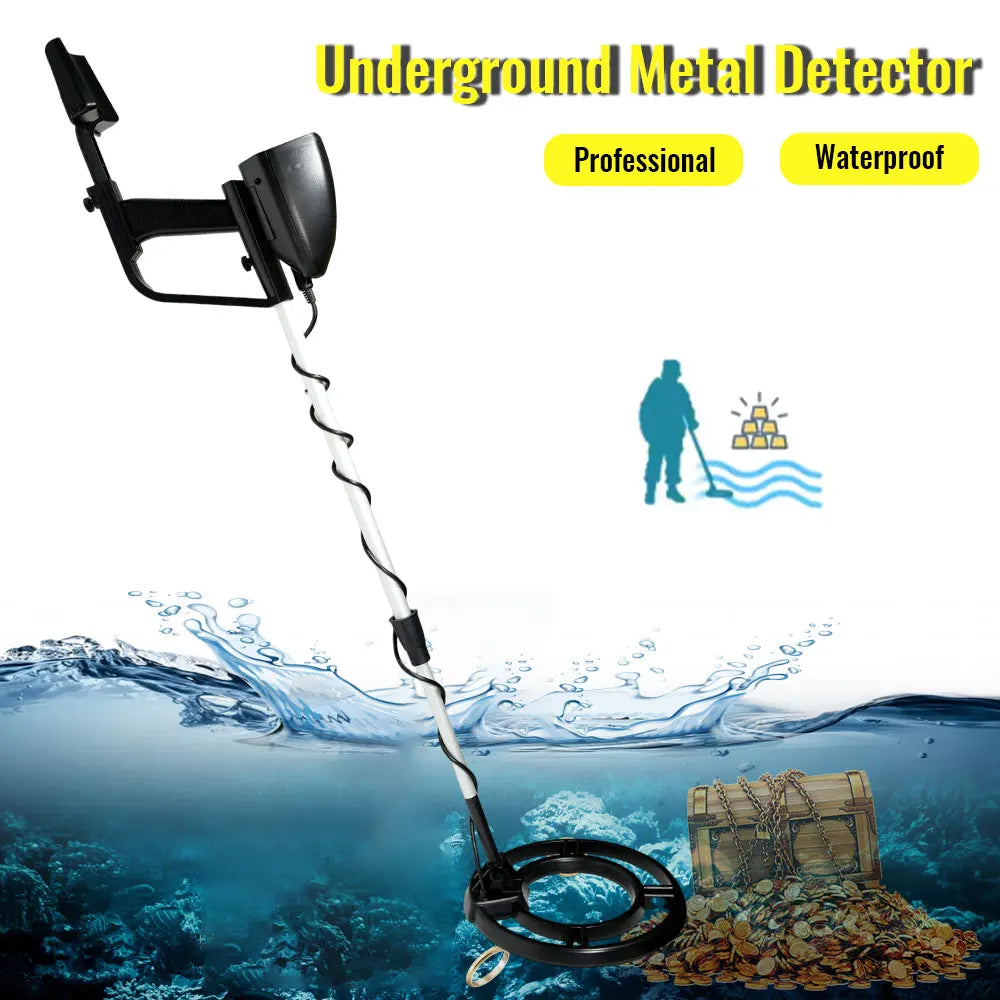 Metal Detector MD-4060 Professional Underground Gold Detectors Pinpointer Detecting Jewelry Treasure Hunter High Sensitivity