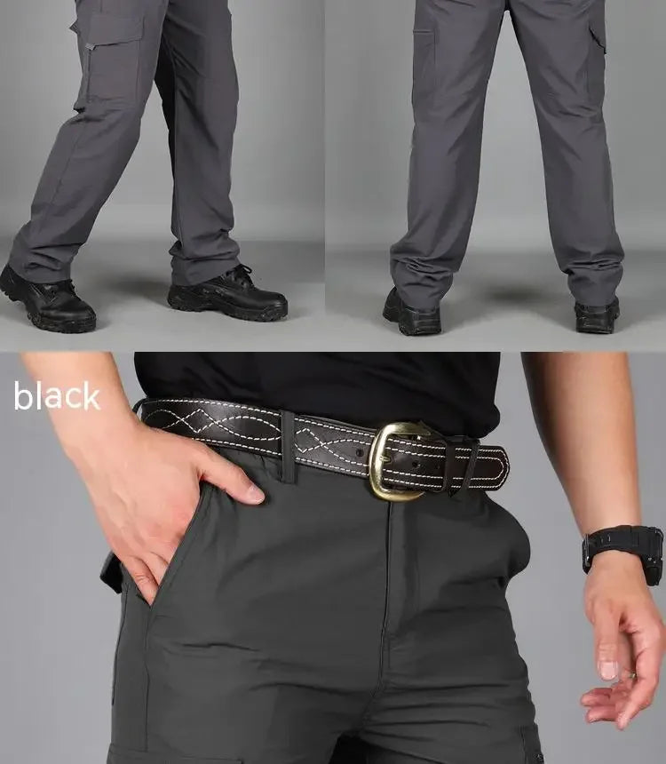 Summer Cargo Pants Men Army Military Tactical Jogger Trekking Hiking Mountain Work Tourism Trousers Streetwear