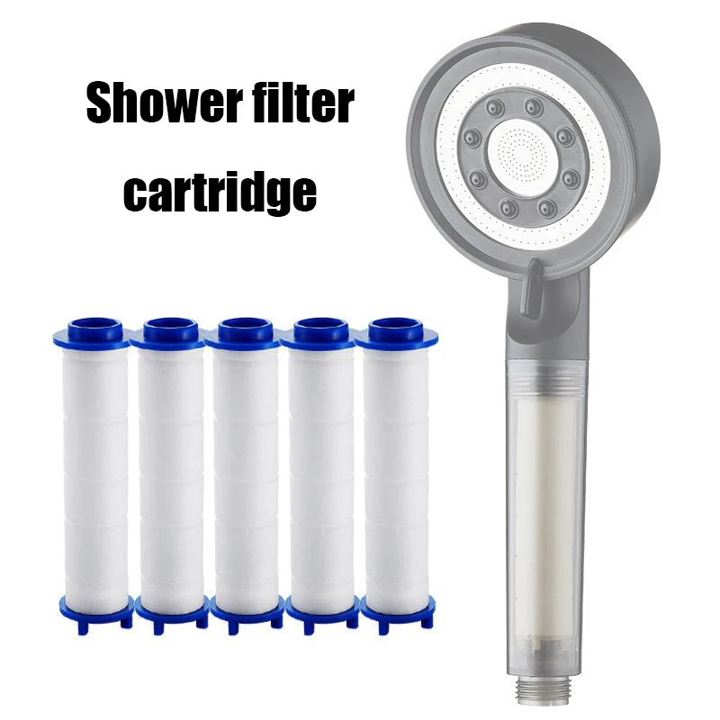 ♥♥♥Universal Shower Filter Increases Water Pressure Removes Impurities For Standard Shower Heads Water Purification Cartridge